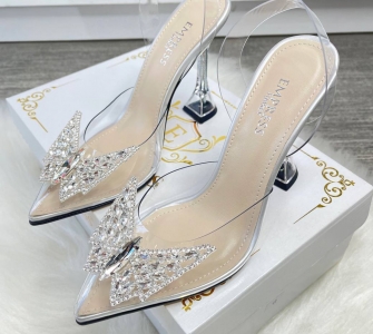 Glass heels
